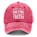 Weekend Forecast Golfing! Classic Cap