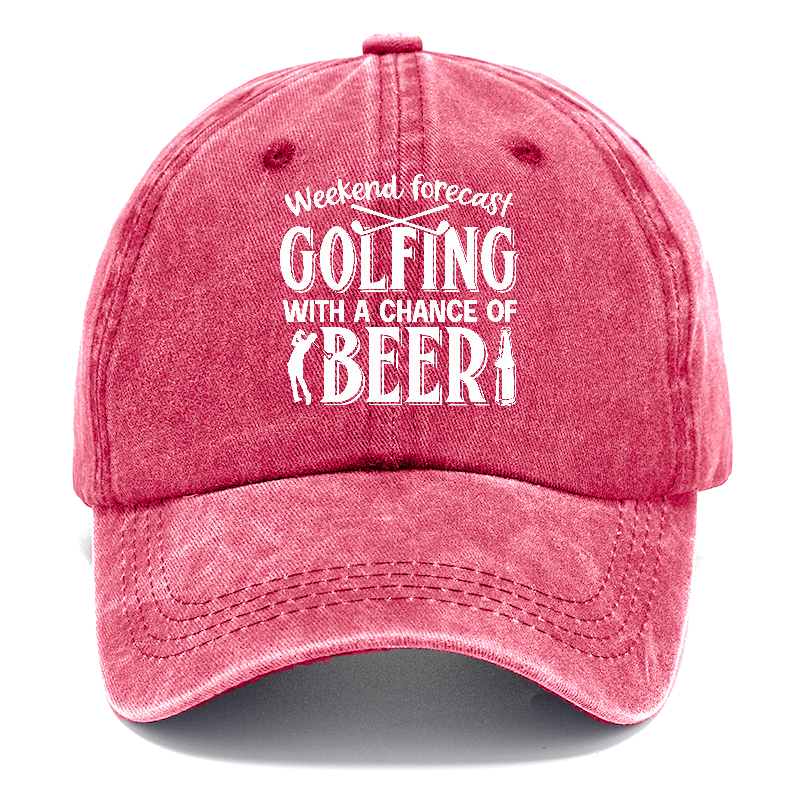 Weekend Forecast Golfing! Classic Cap