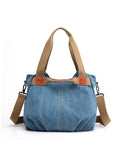 Convertible Washed Canvas Bag