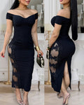Women's Off-Shoulder Bodycon Dress
