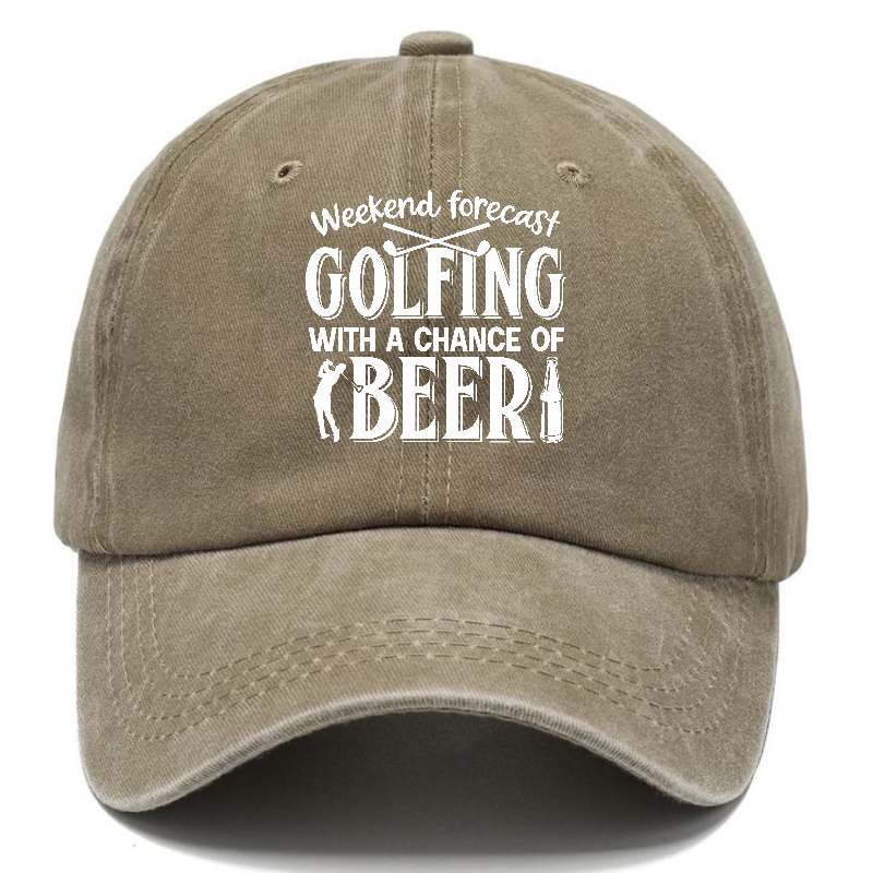 Weekend Forecast Golfing! Classic Cap