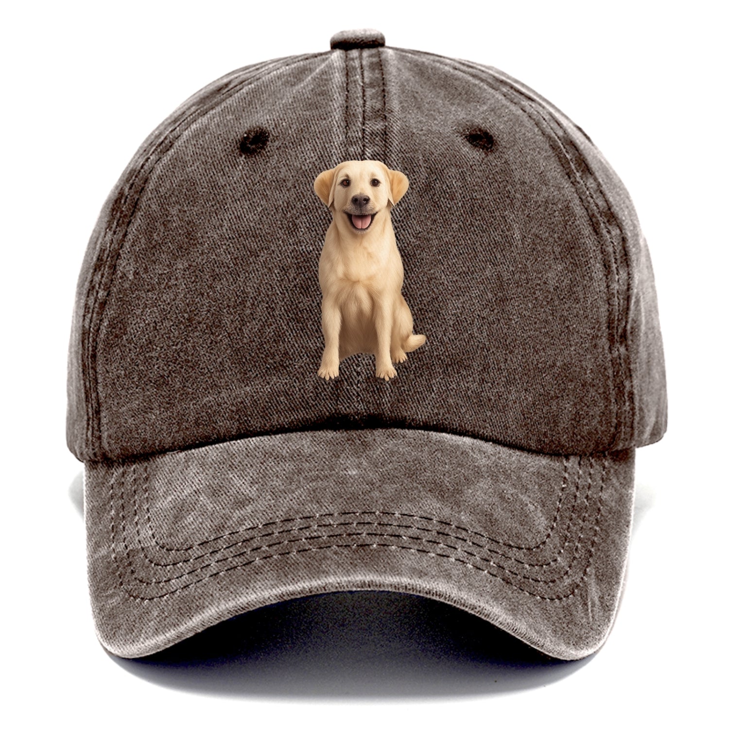 Golden Labrador Puppy Digital Art Classic Cap