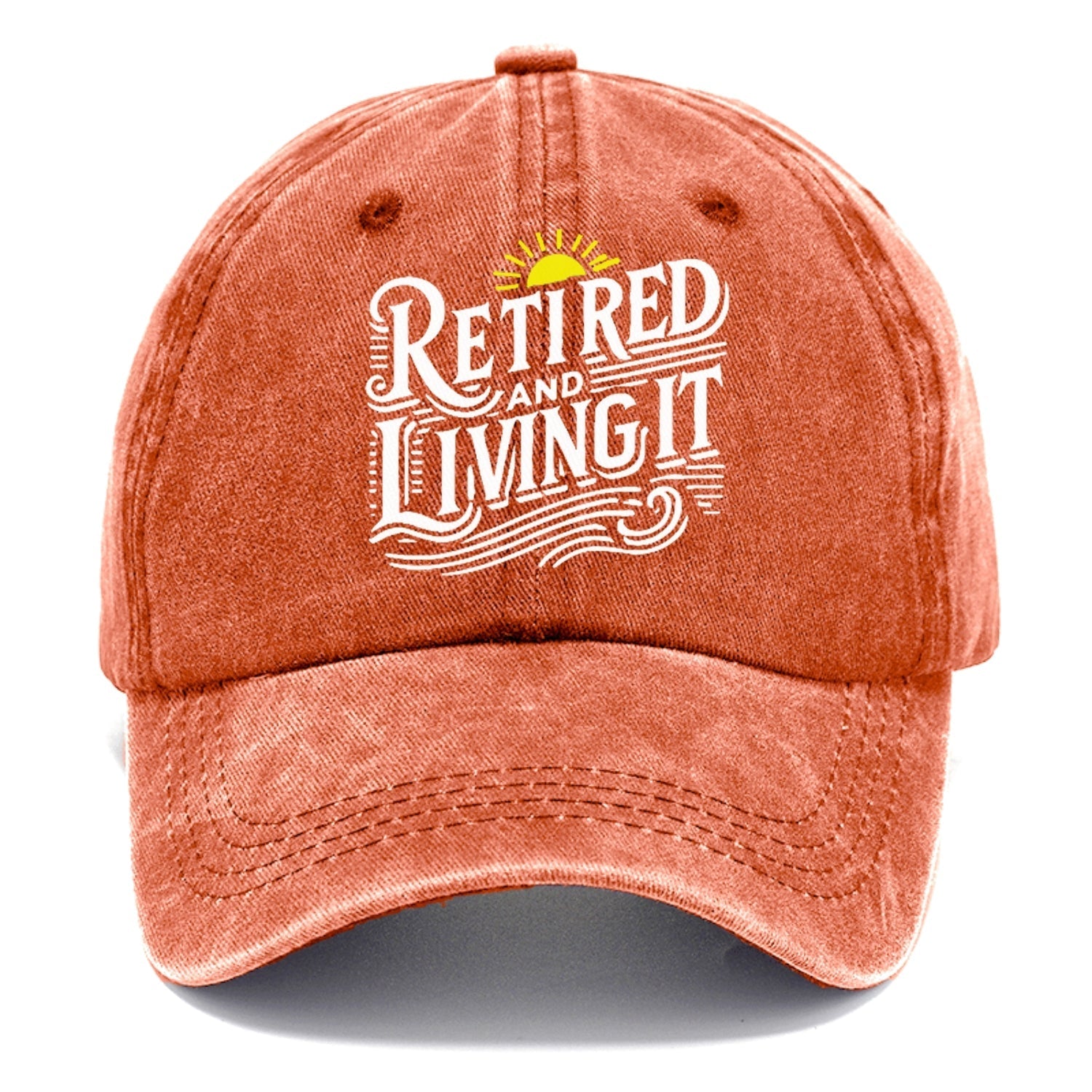 Retired And Living It Classic Cap