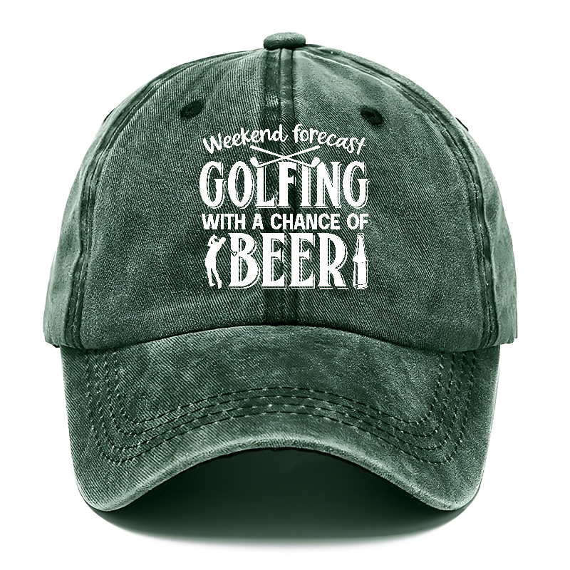 Weekend Forecast Golfing! Classic Cap