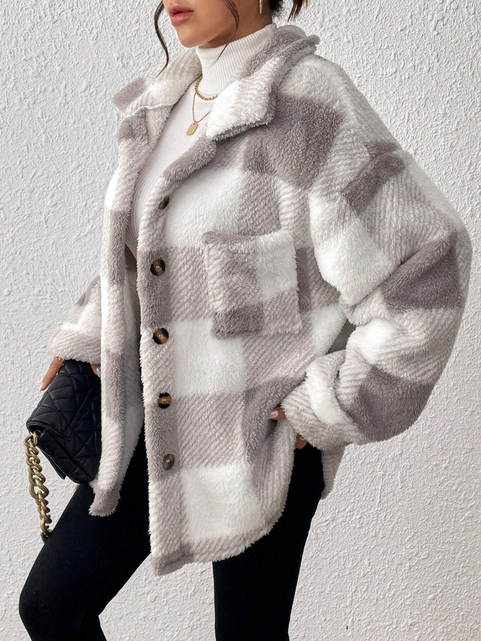 Aspen Cozy Plaid Jacket