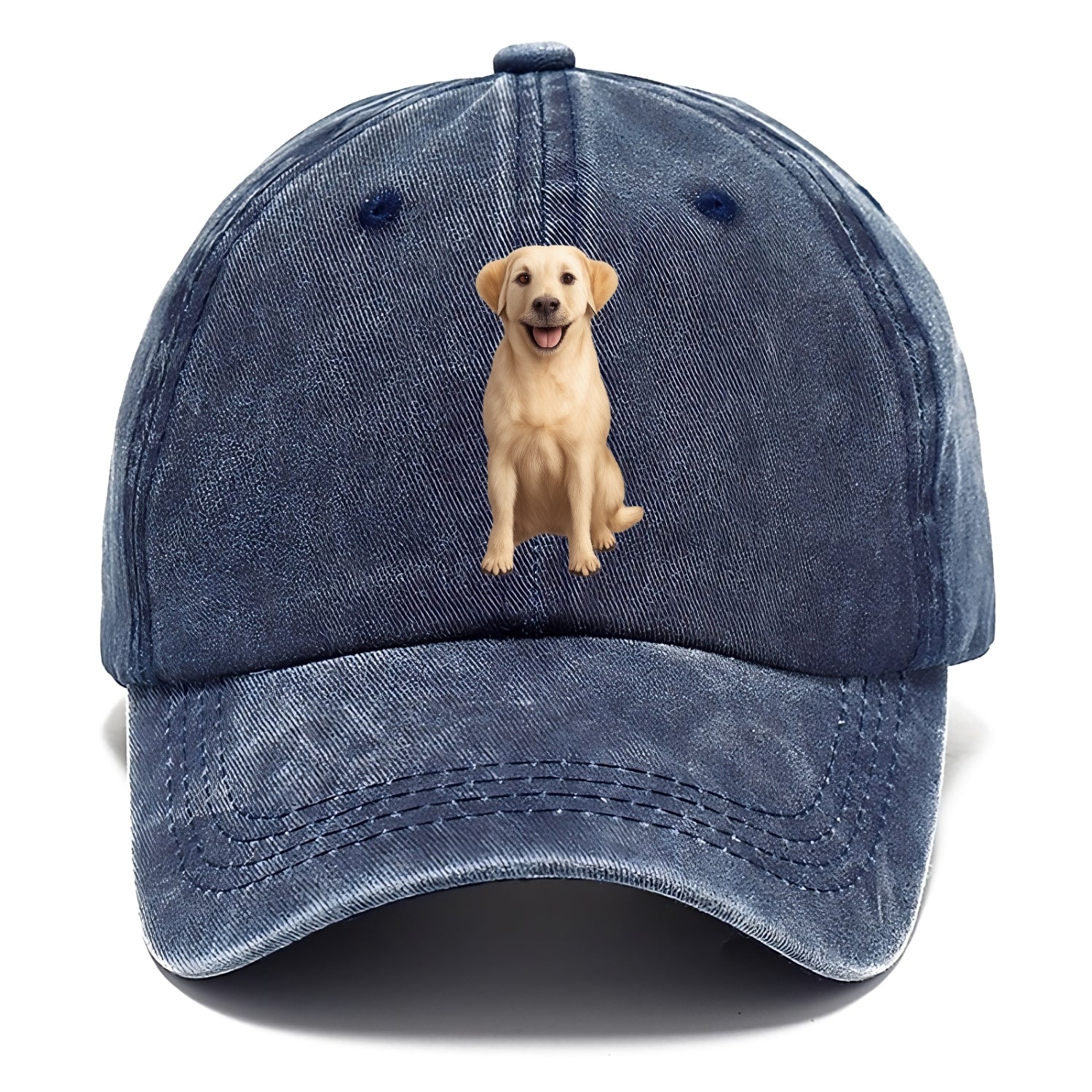 Golden Labrador Puppy Digital Art Classic Cap