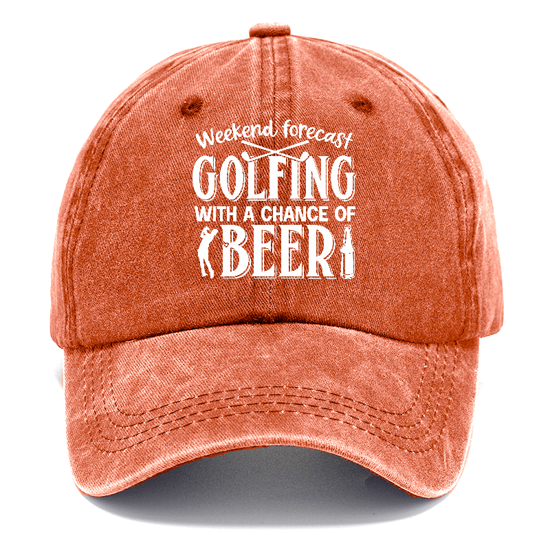 Weekend Forecast Golfing! Classic Cap