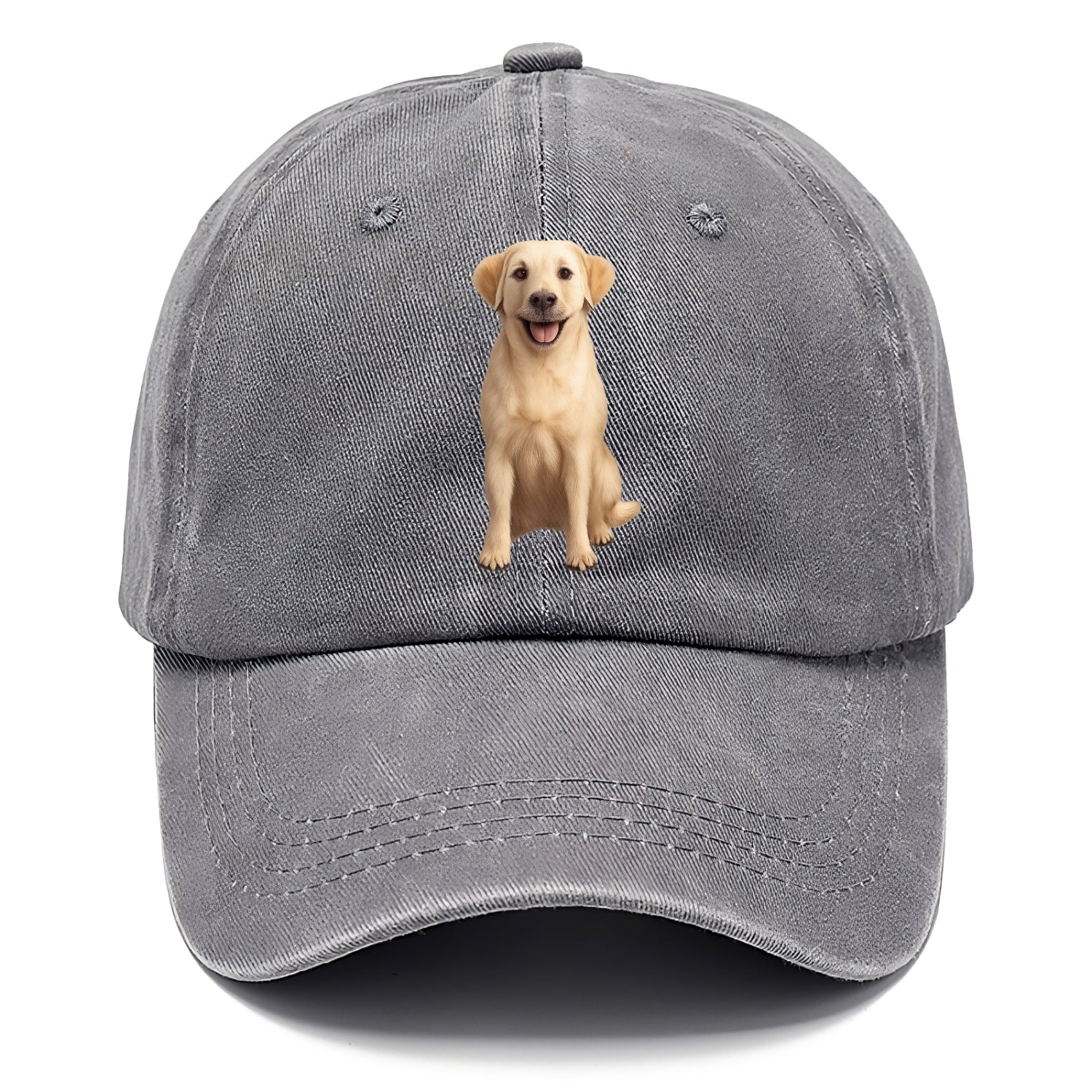 Golden Labrador Puppy Digital Art Classic Cap