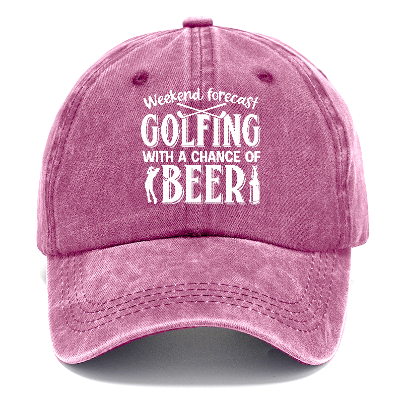 Weekend Forecast Golfing! Classic Cap