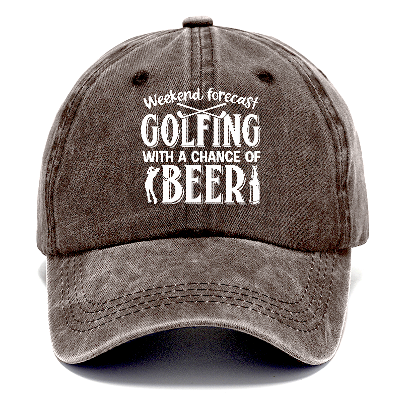 Weekend Forecast Golfing! Classic Cap