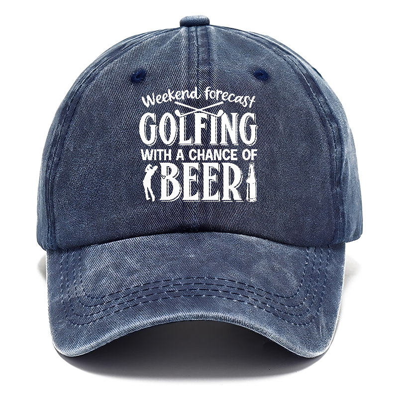 Weekend Forecast Golfing! Classic Cap