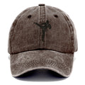 Taekwondo athlete spinning heel kick - Classic Cap