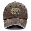 SEA TURTLE - swimming turtle in green and blue , ocean life - Classic Cap