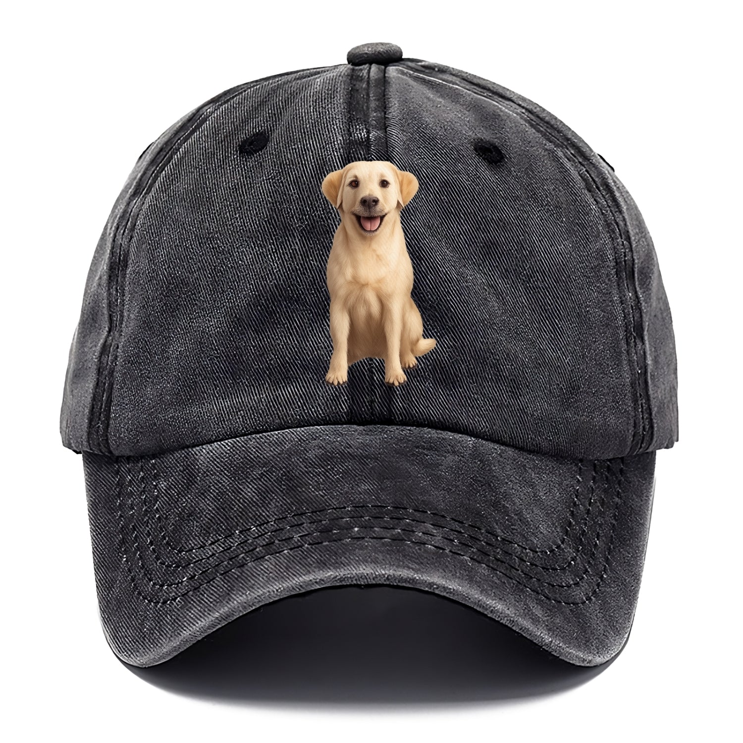 Golden Labrador Puppy Digital Art Classic Cap