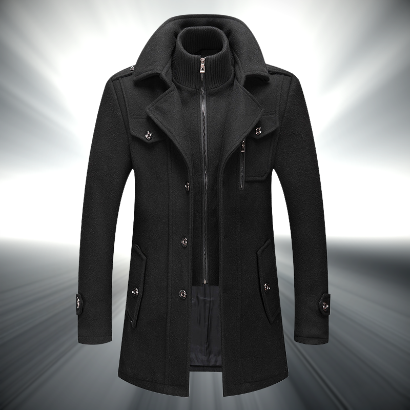 Lucenti Wool Overcoat