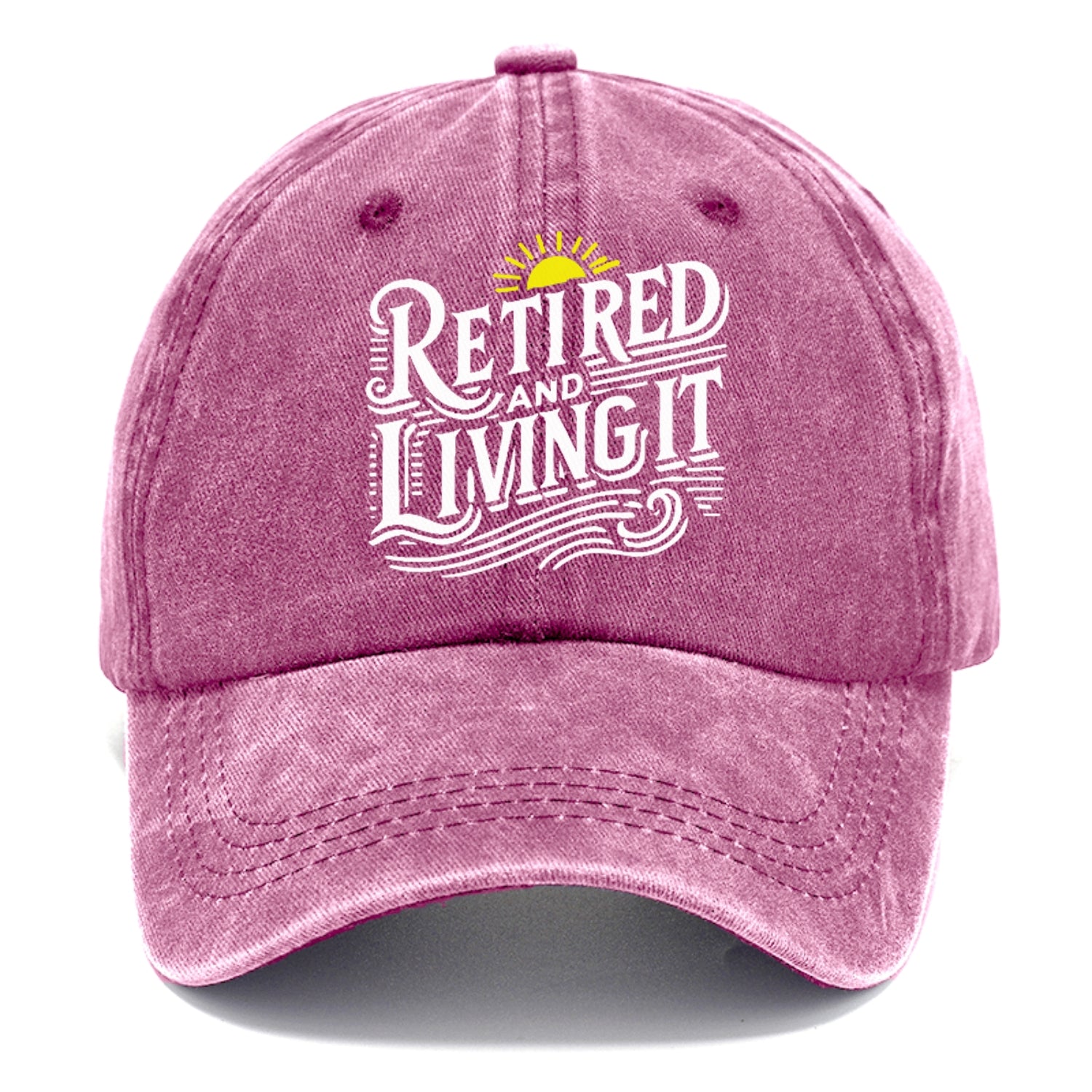 Retired And Living It Classic Cap