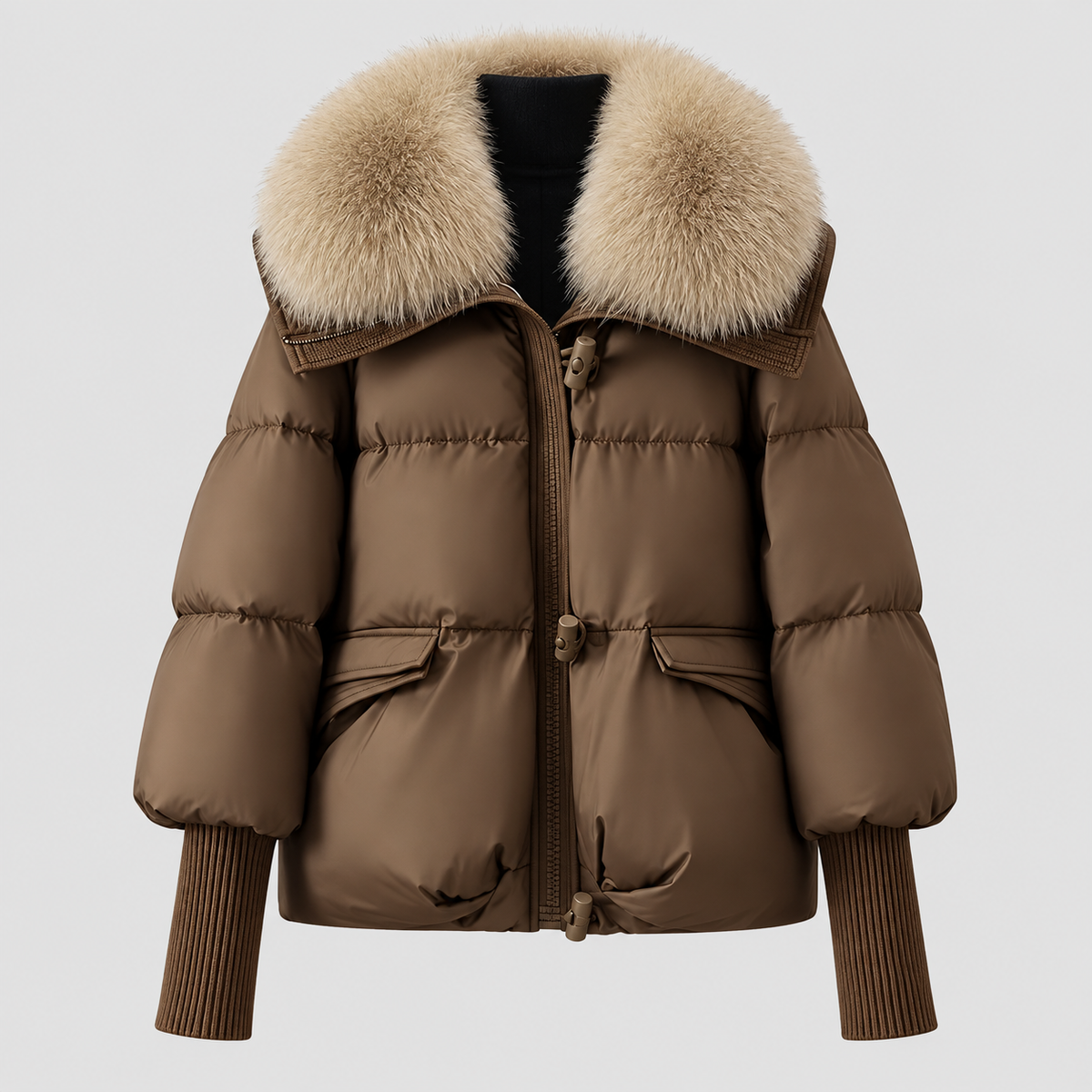 Isabella Fur Collar Puffer Jacket