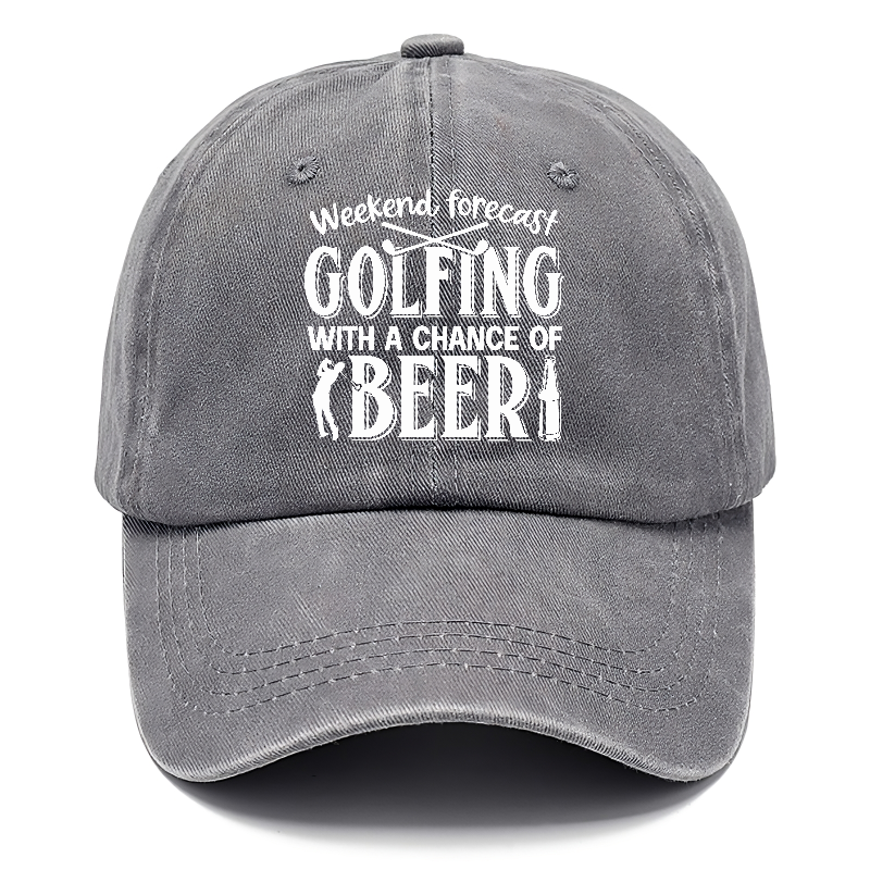 Weekend Forecast Golfing! Classic Cap