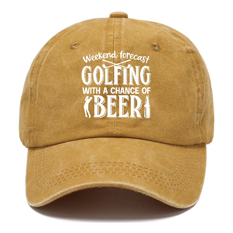 Weekend Forecast Golfing! Classic Cap
