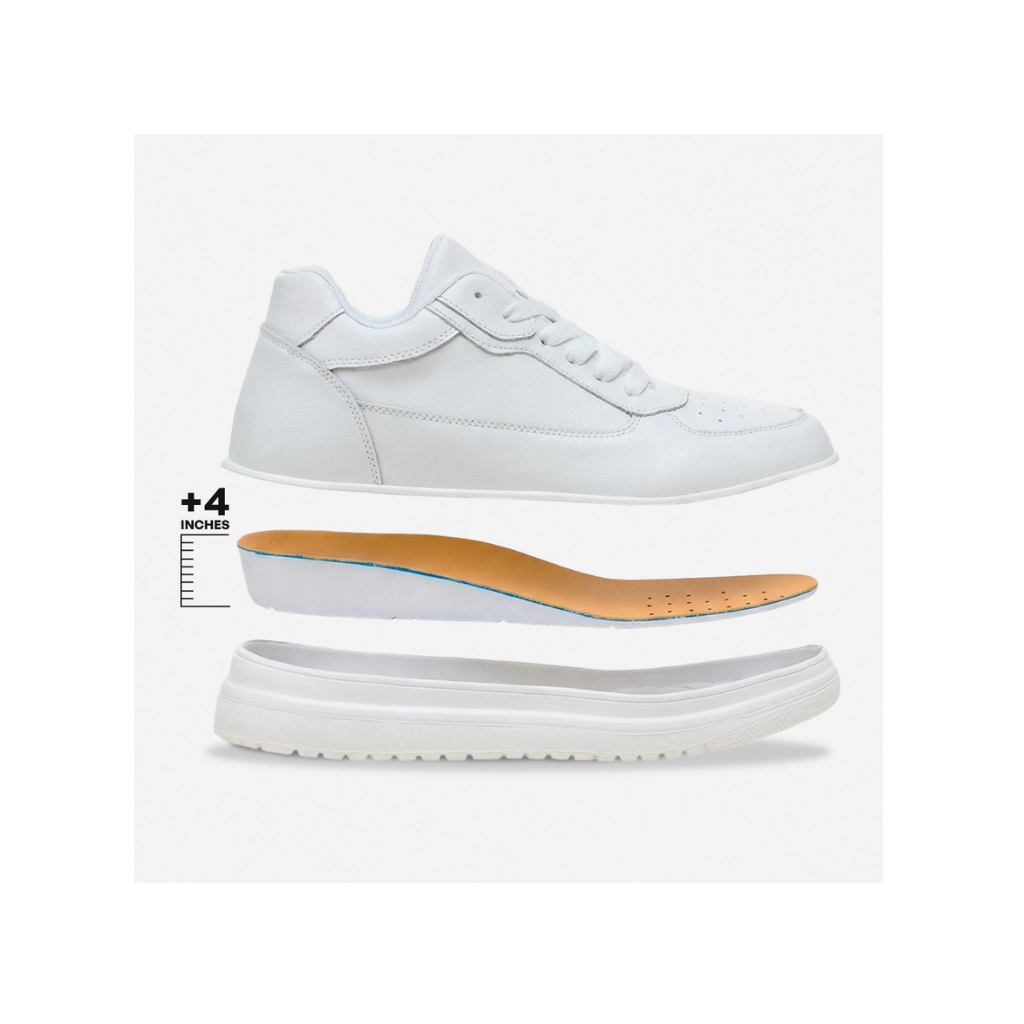 ELEVATESHOES WHITE CLASSY