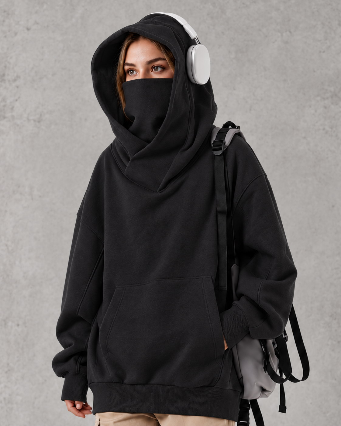 Warm Mask Hoodie