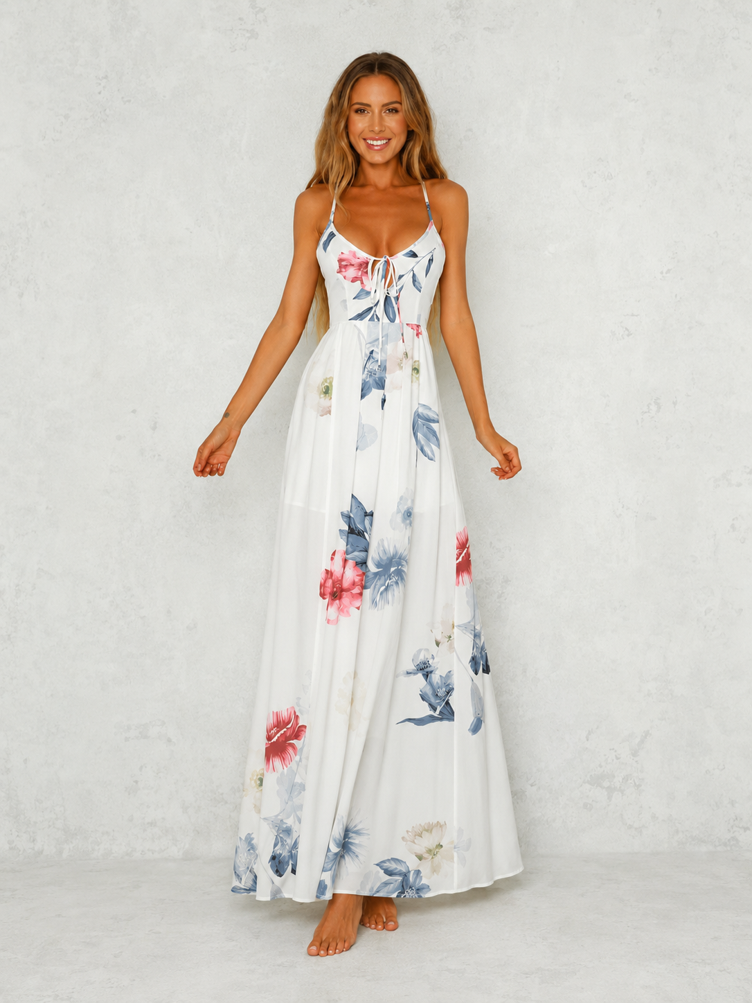 Boho Floral Maxi Dress – Summer in One Outfit