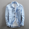 Shigoto Cotton Long Sleeve Button-Up Shirt