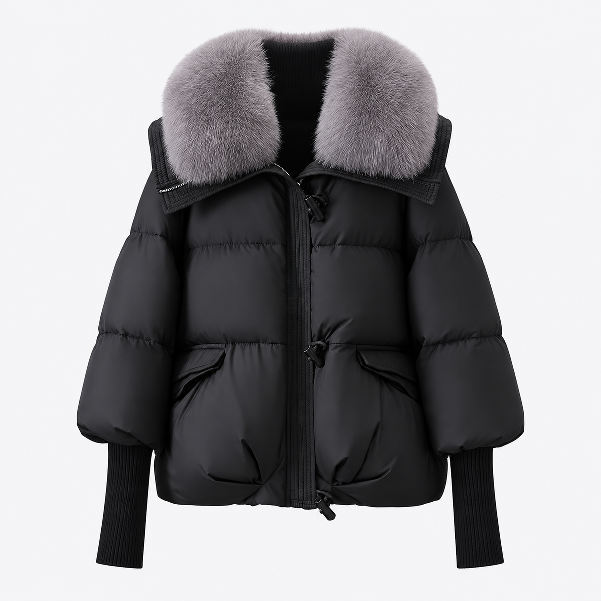 Isabella Fur Collar Puffer Jacket