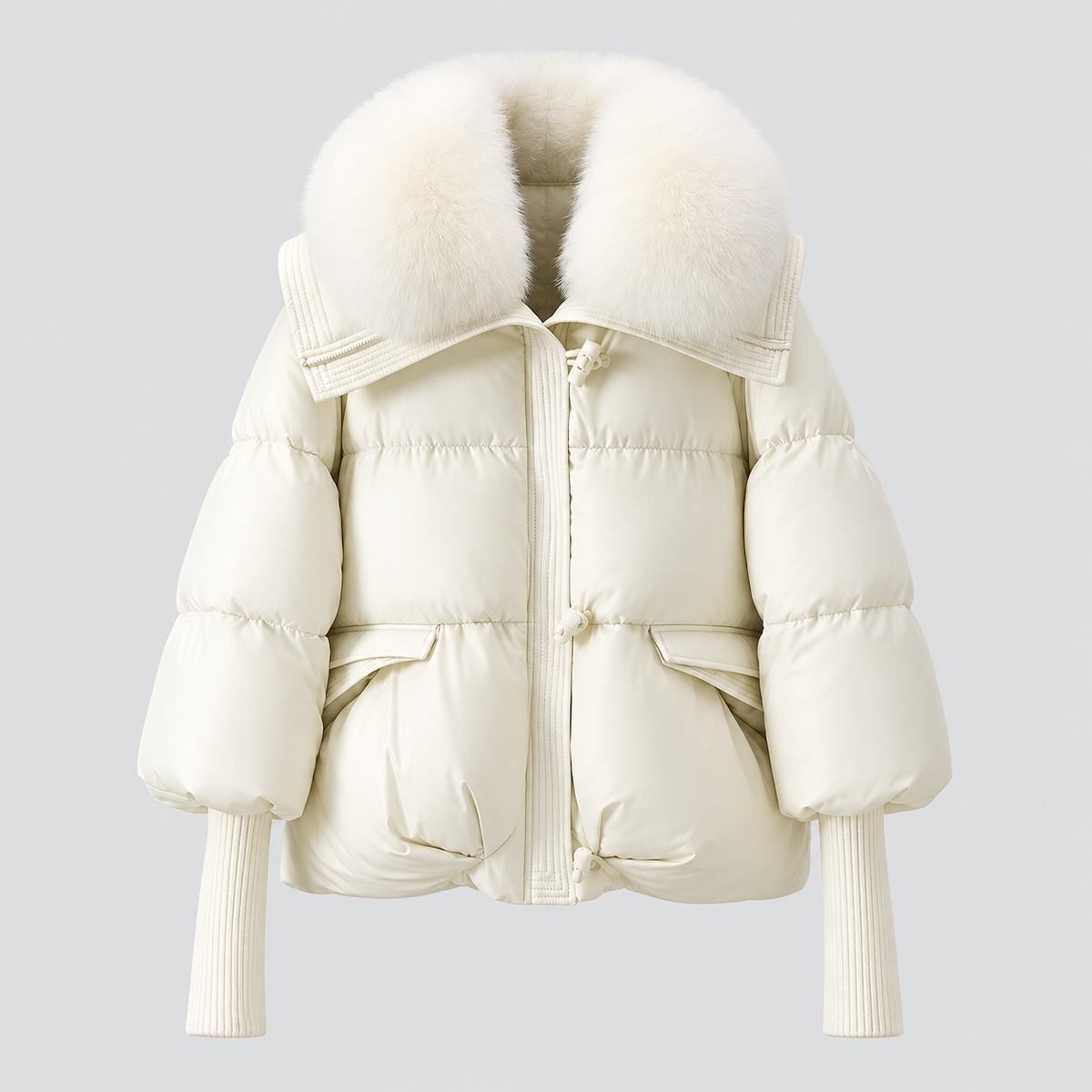 Isabella Fur Collar Puffer Jacket